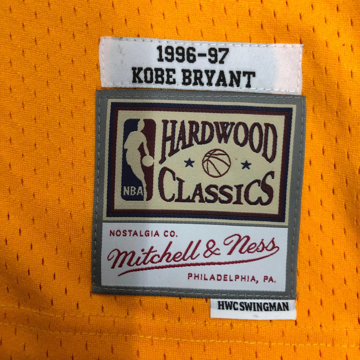 Regata Swingman Los Angeles Lakers Mitchell & Ness Hardwood Classics 1996/97
