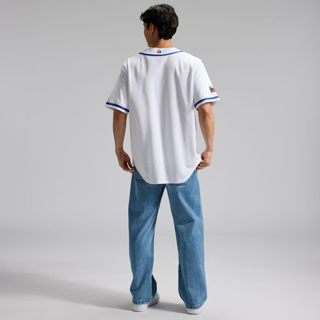 Jersey Beisebol Venezuela WBC 2026 Branca