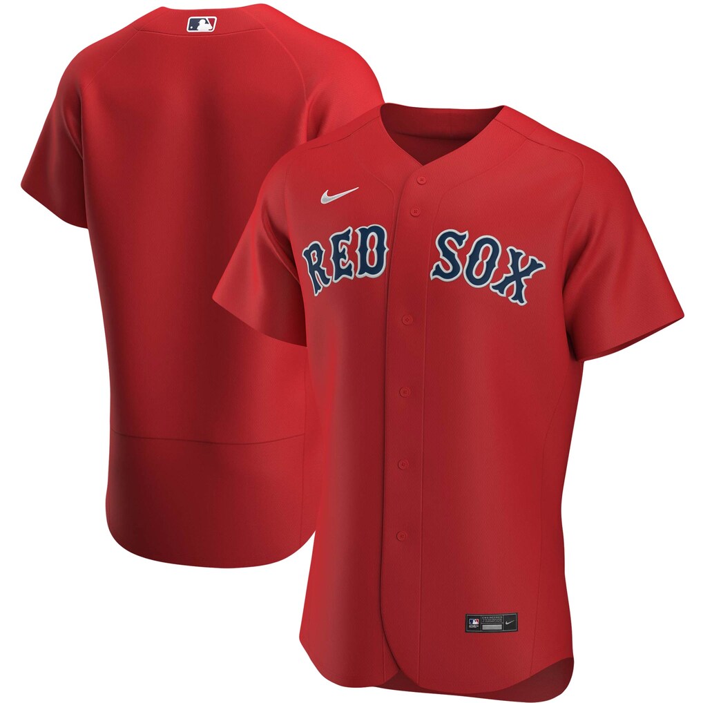 Jersey Boston Red Sox Vermelha Authentic