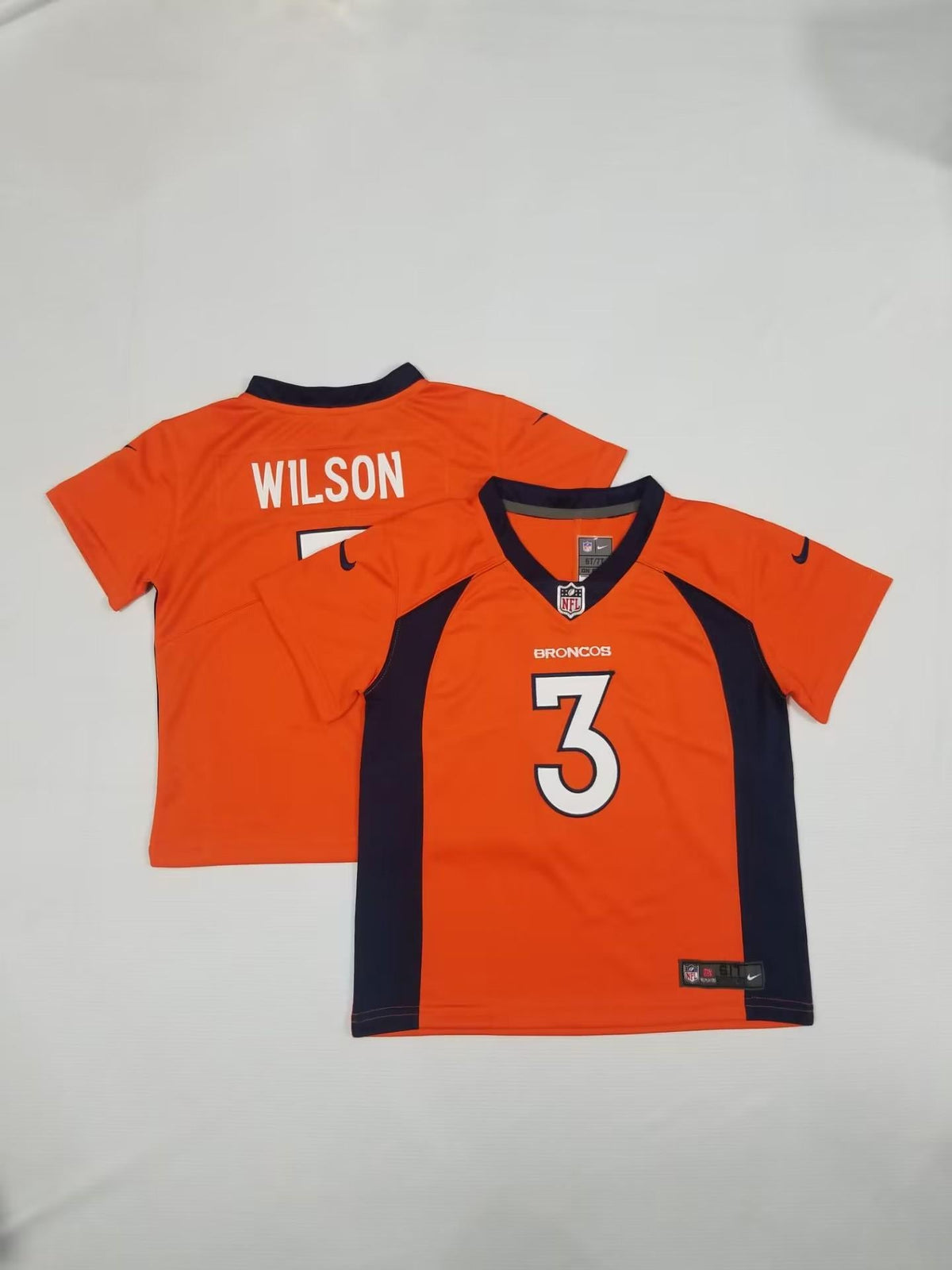 Camisa NFL Baby Jersey Denver Broncos Vapor Limited Laranja