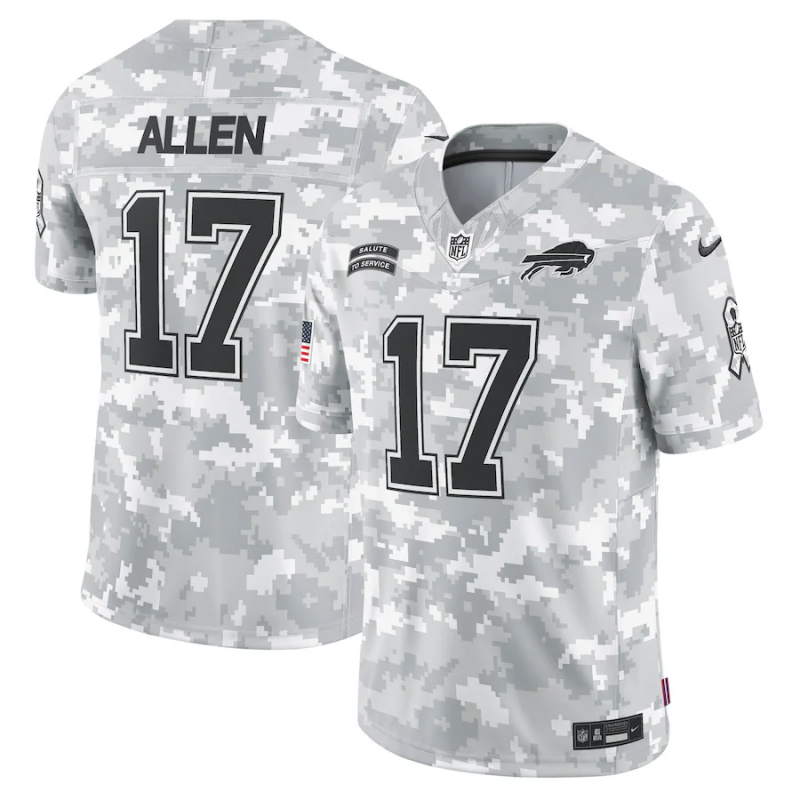 Camisa NFL Buffalo Bills Vapor F.U.S.E. Limited Jersey Salute To Service 2024