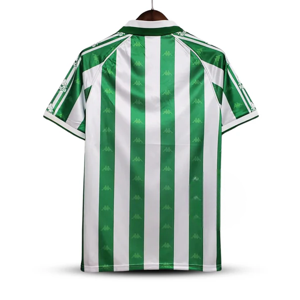Camisa Real Betis I 95/96 - Verde e Branca - Retrô