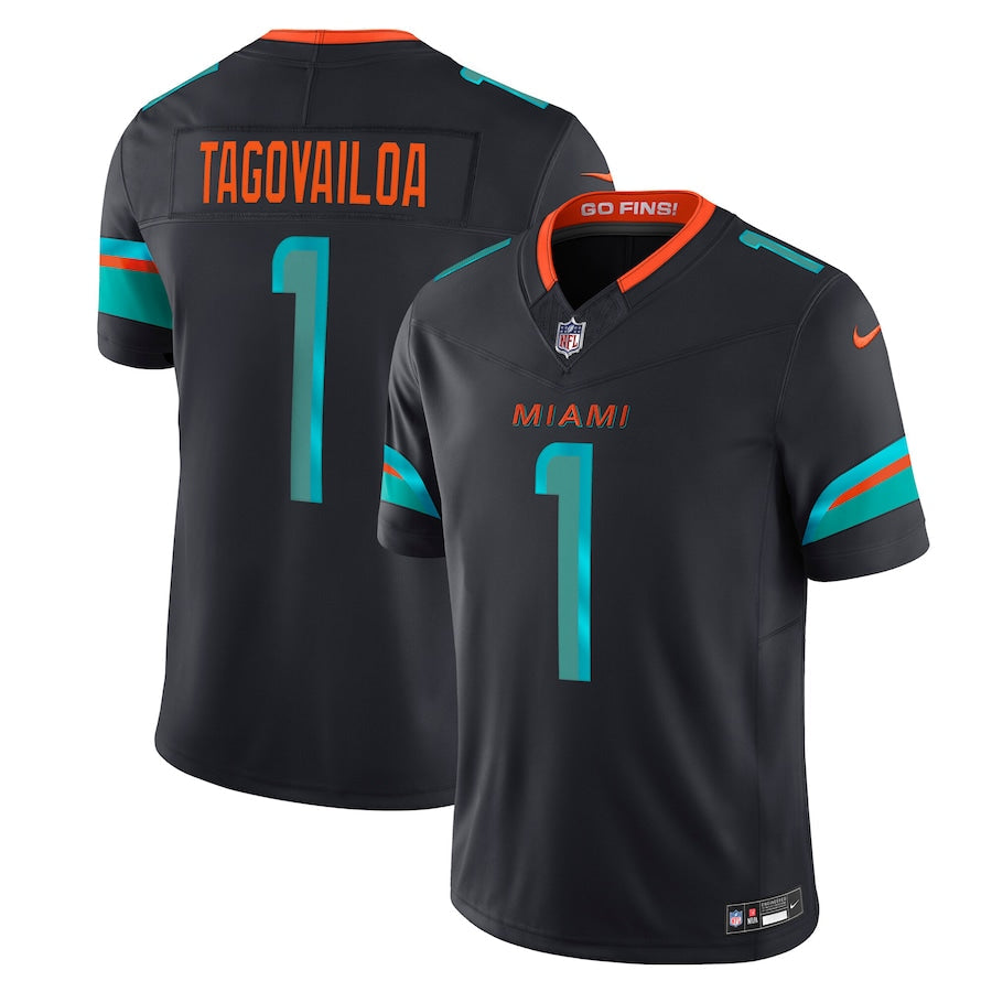 Camisa NFL Miami Dolphins Vapor F.U.S.E. Limited Jersey 2025 Rivalries