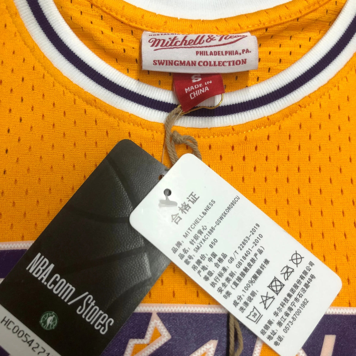 Regata Swingman Los Angeles Lakers Mitchell & Ness Hardwood Classics 2007/08