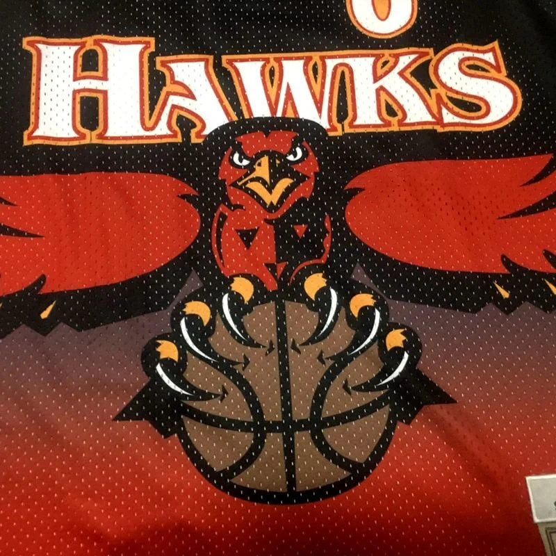 Regata Authentic Atlanta Hawks Mitchell & Ness Hardwood Classics 1996/97