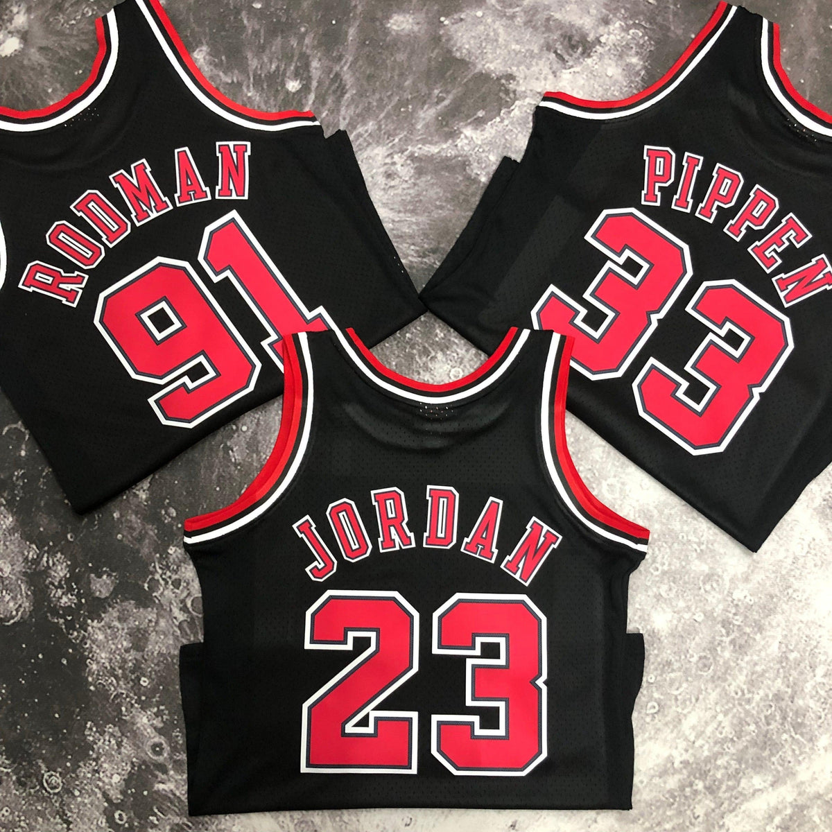 Regata Swingman Chicago Bulls Mitchell & Ness Hardwood Classics 1997/98 Preta