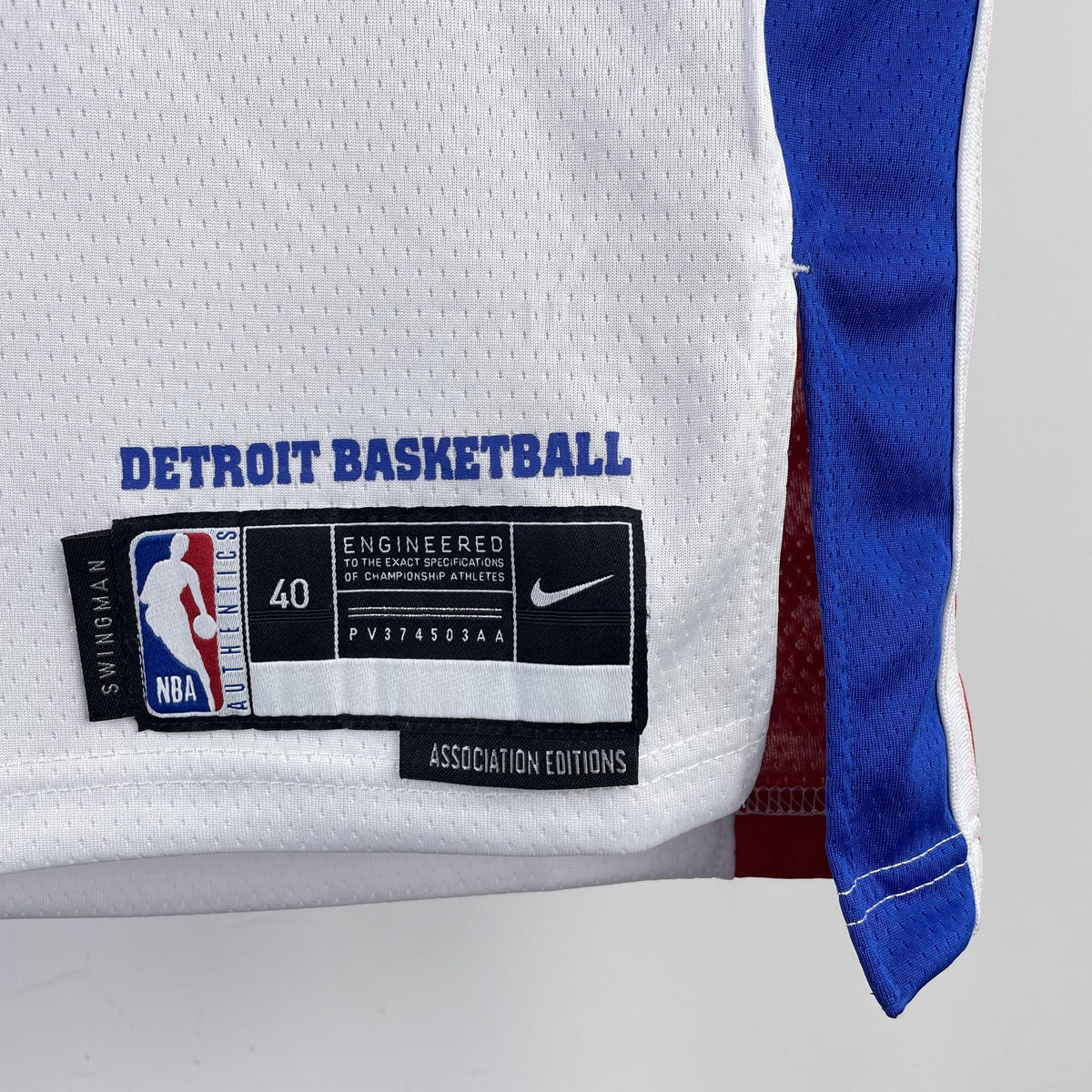 Regata Detroit Pistons Association Edition 22/23