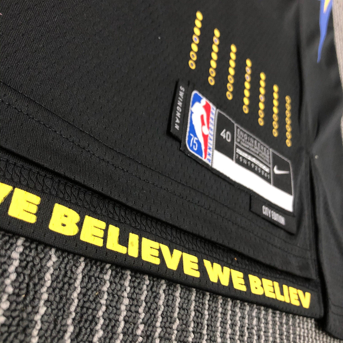 Regata Golden State Warriors City Edition Diamante 75th
