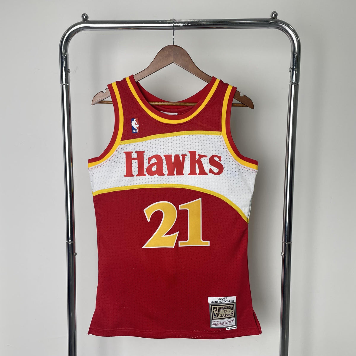 Regata Swingman Atlanta Hawks Mitchell & Ness Hardwood Classics 1986/87