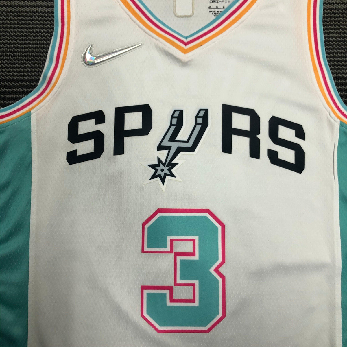 Regata San Antonio Spurs City Edition Diamante 75th
