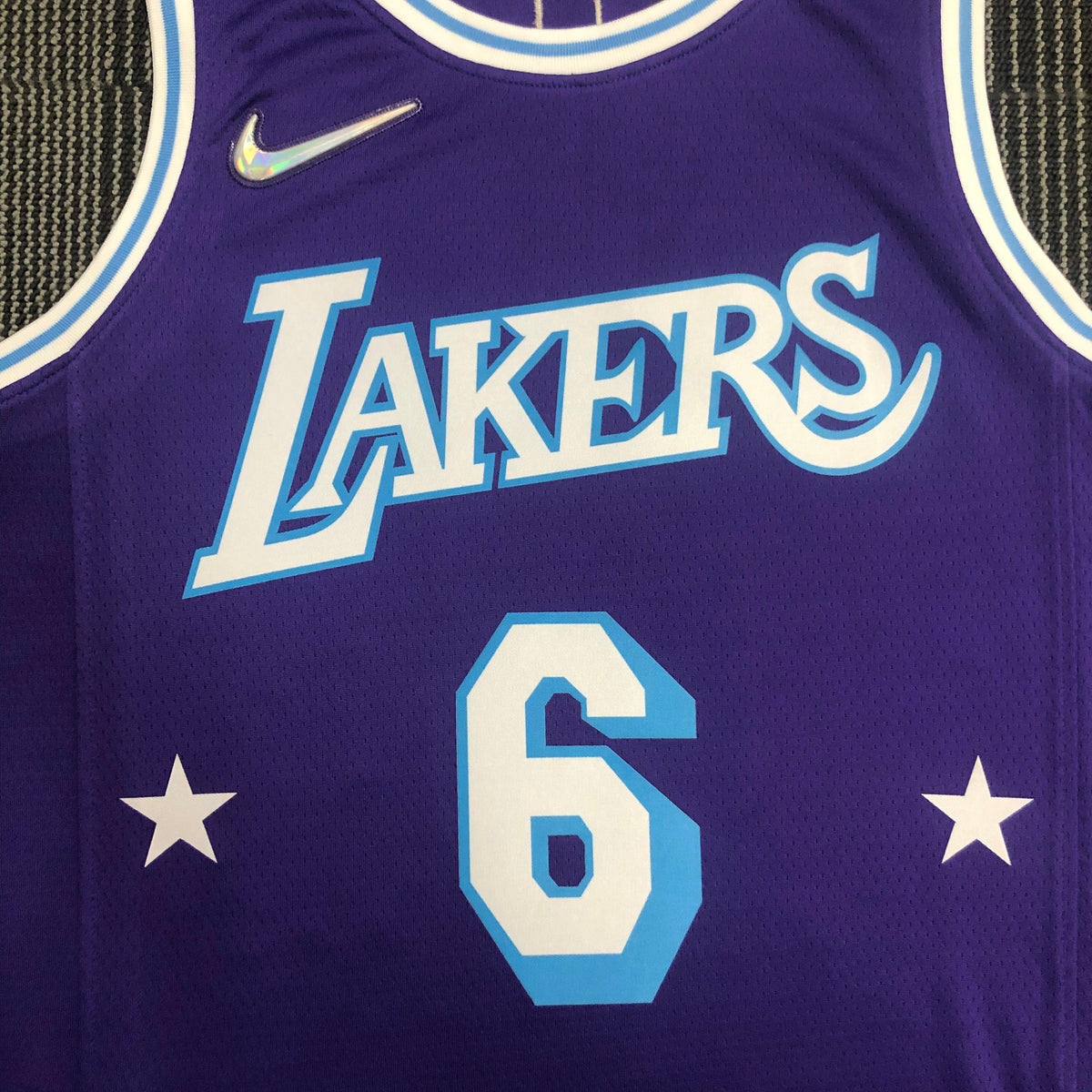 Regata Los Angeles Lakers City Edition Diamante 75th