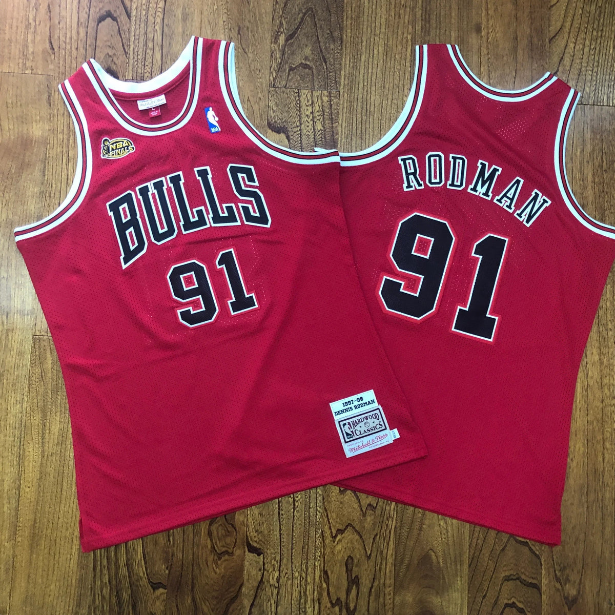 Regata Authentic Chicago Bulls Mitchell & Ness Hardwood Classics Road Finals 1997/98