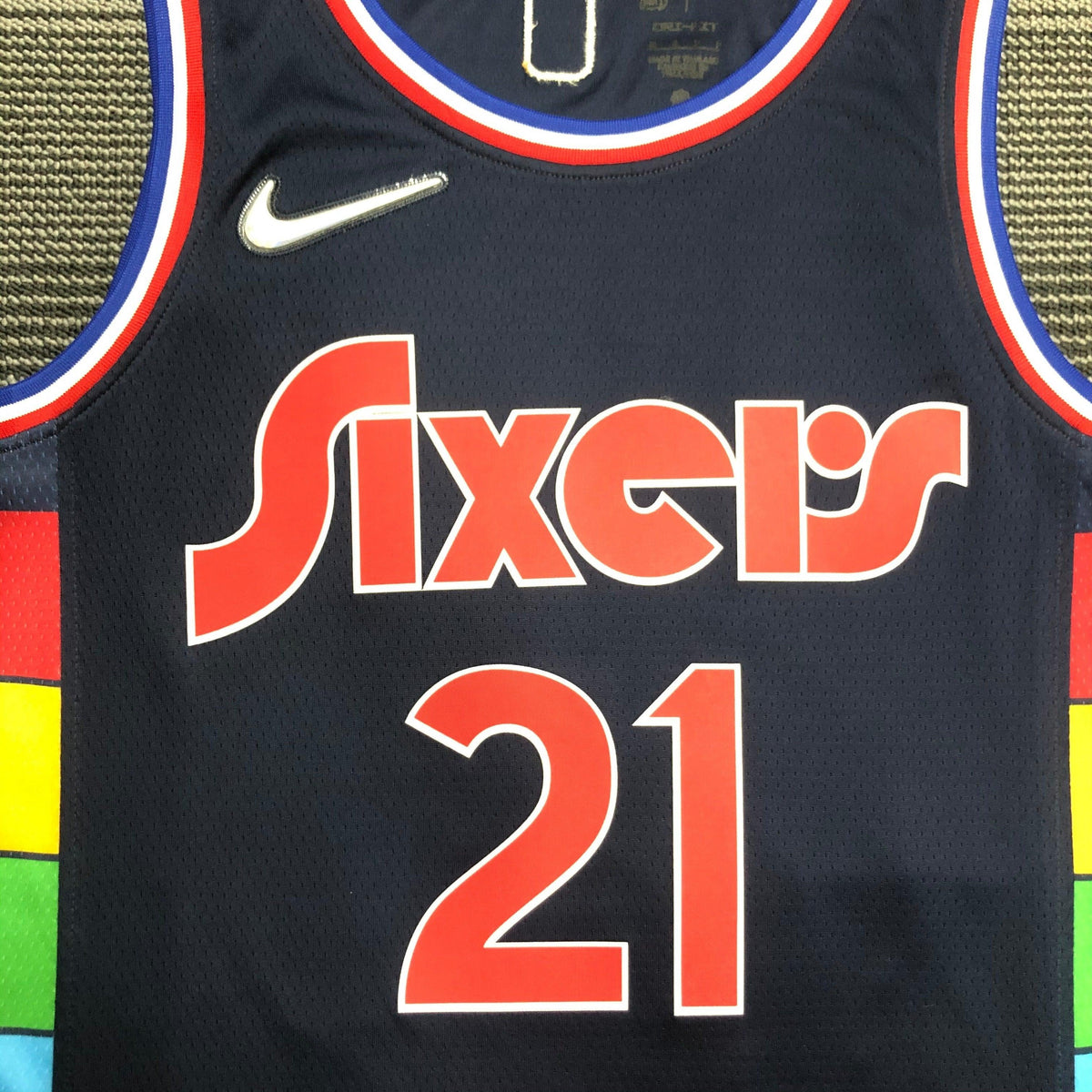 Regata Philadelphia 76ers City Edition Diamante 75th