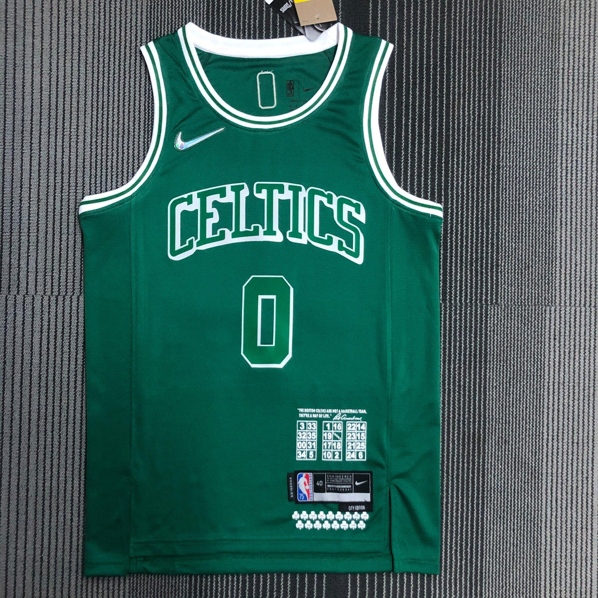 Regata Boston Celtics City Edition Diamante 75th
