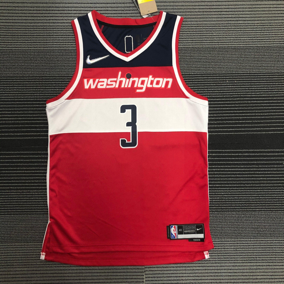 Regata Washington Wizards Icon Edition Diamante 75th