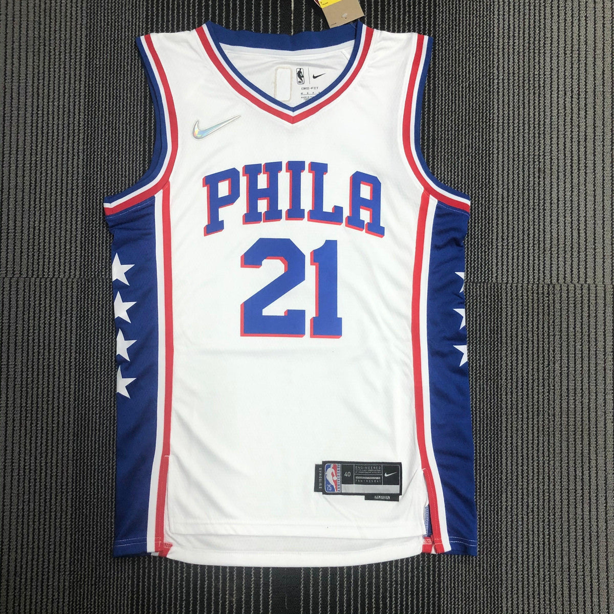 Regata Philadelphia 76ers Association Edition Diamante 75th