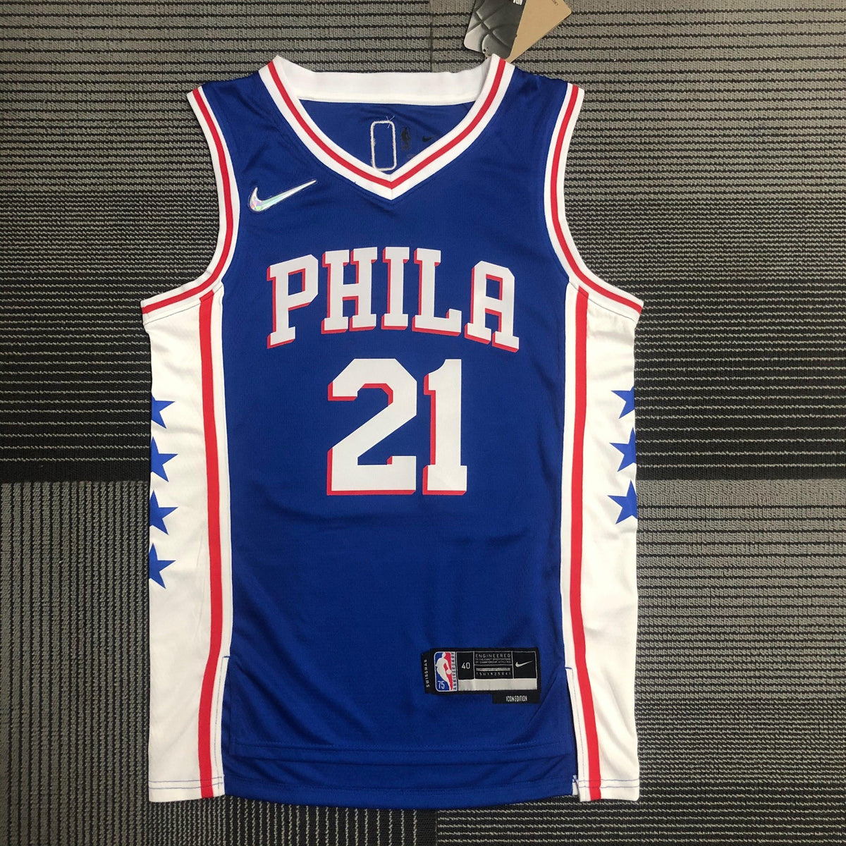 Regata Philadelphia 76ers Icon Edition Diamante 75th
