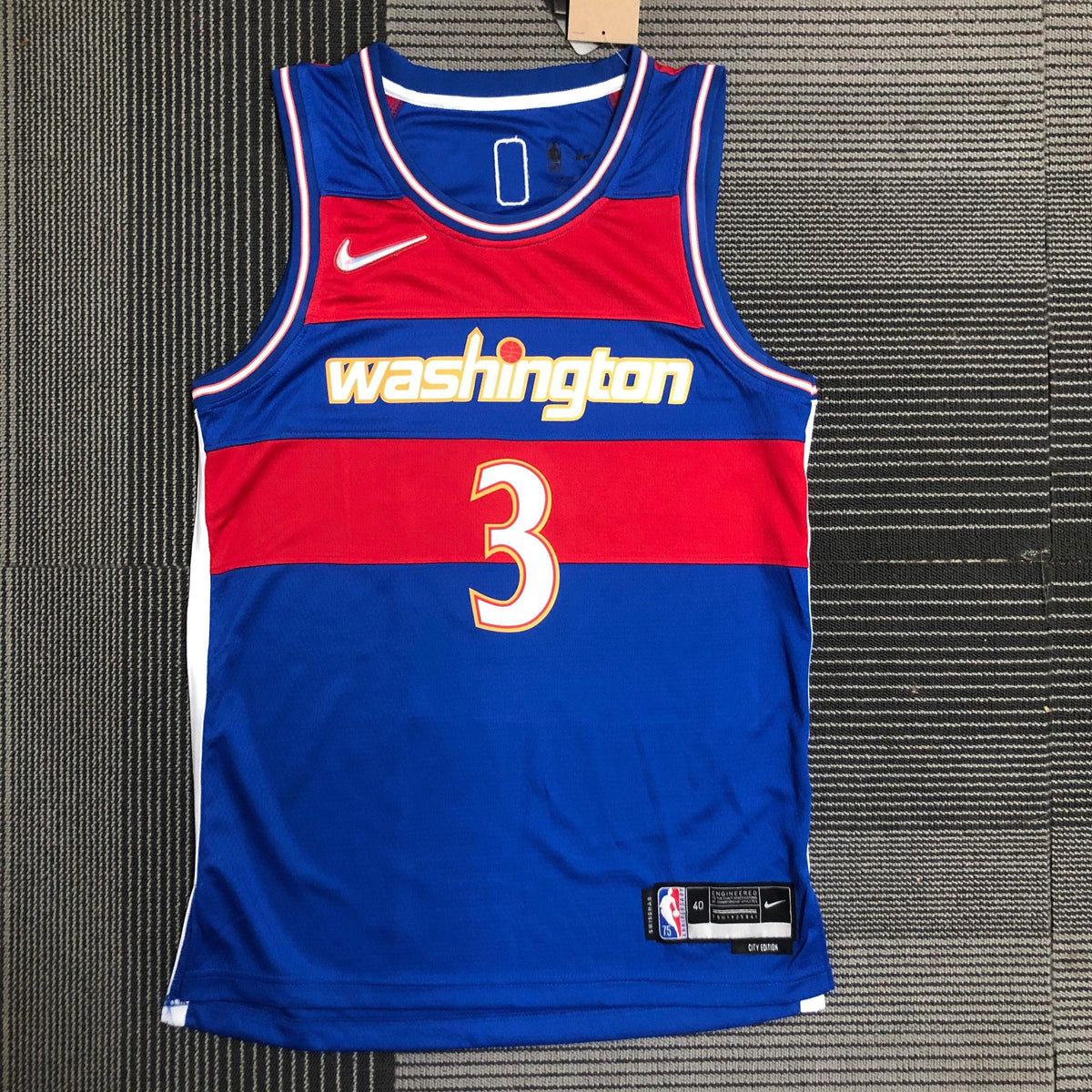 Regata Washington Wizards City Edition Diamante 75th