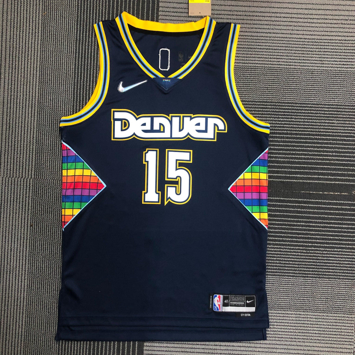 Regata Denver Nuggets City Edition Diamante 75th