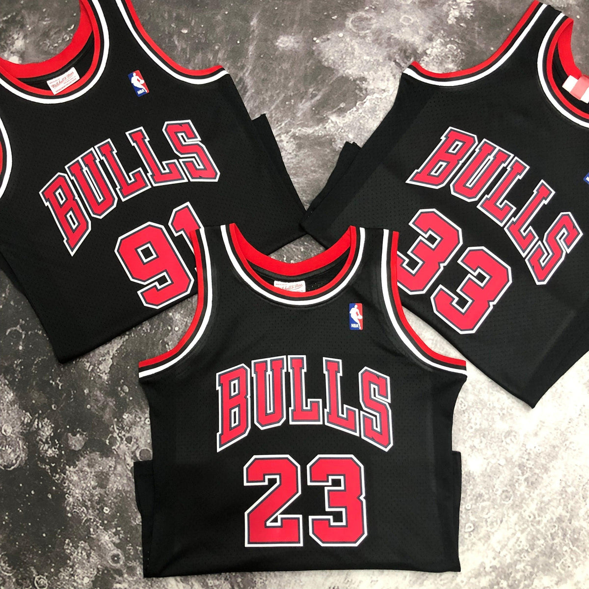 Regata Swingman Chicago Bulls Mitchell & Ness Hardwood Classics 1997/98 Preta