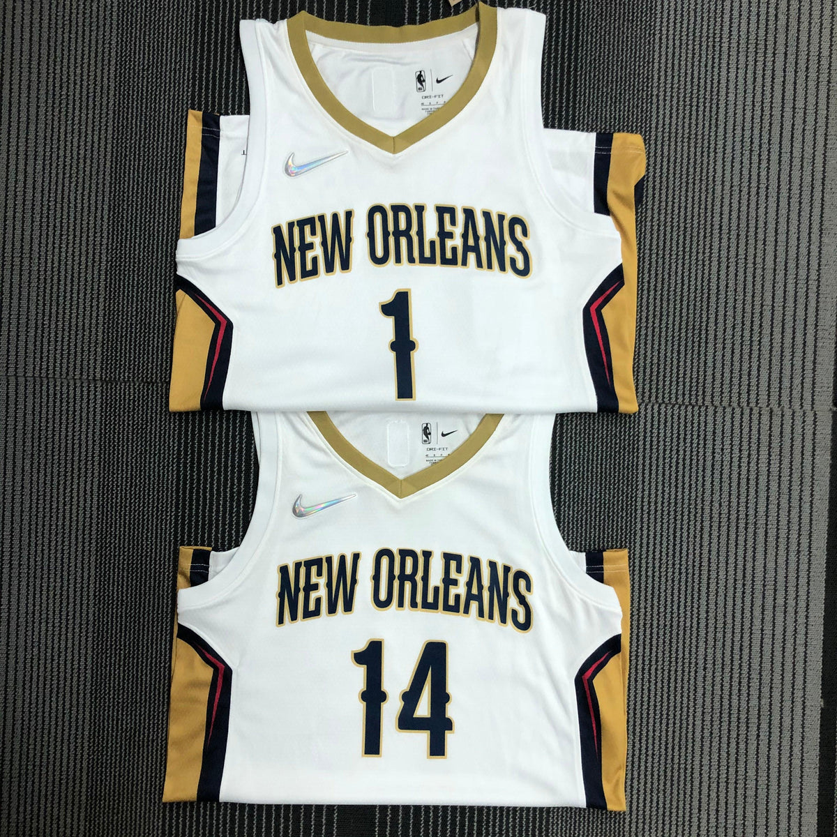 Regata New Orleans Pelicans City Edition Diamante 75th