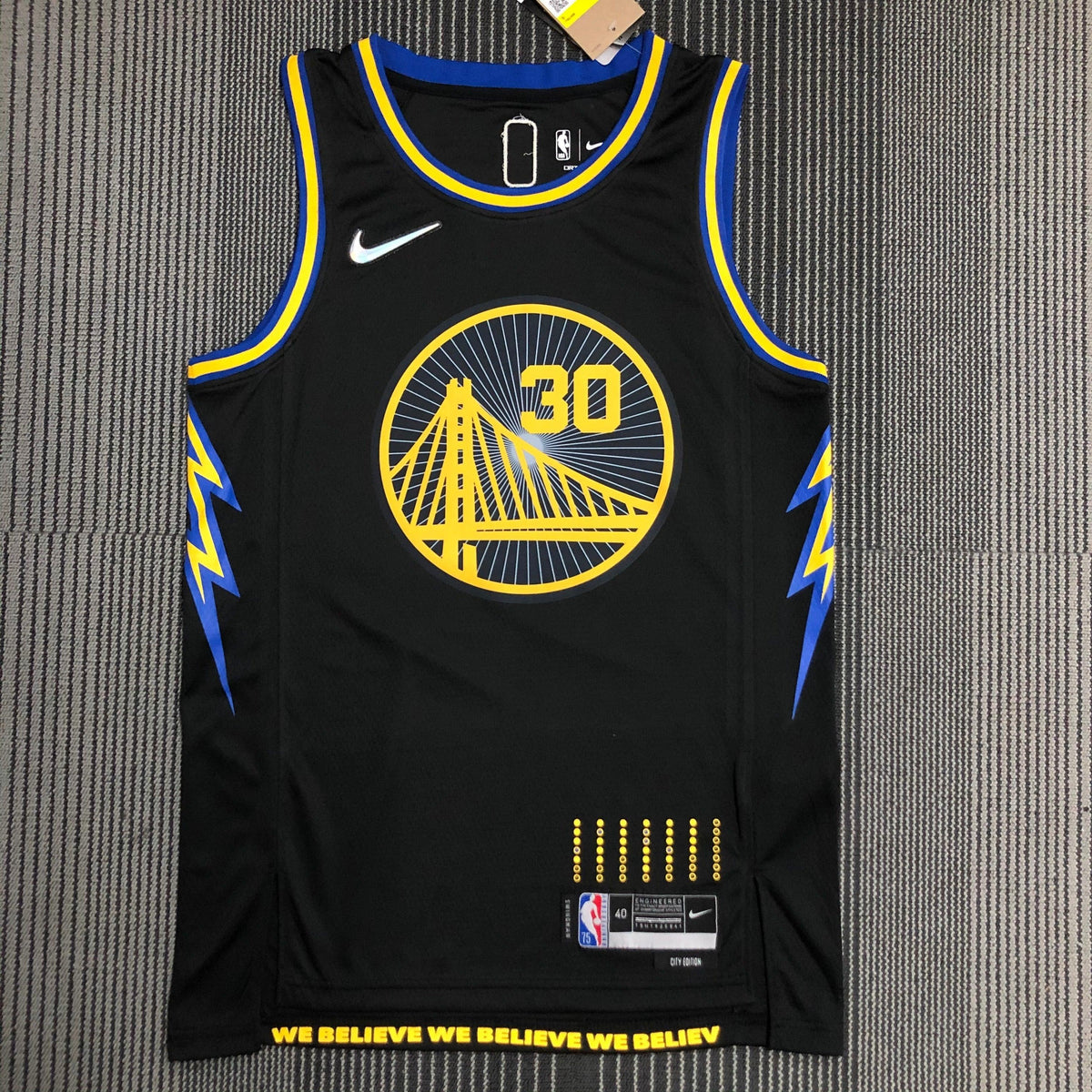 Regata Golden State Warriors City Edition Diamante 75th