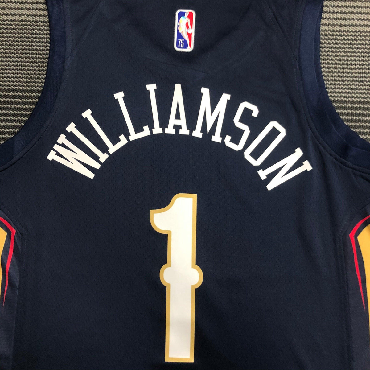 Regata New Orleans Pelicans Icon Edition Diamante 75th