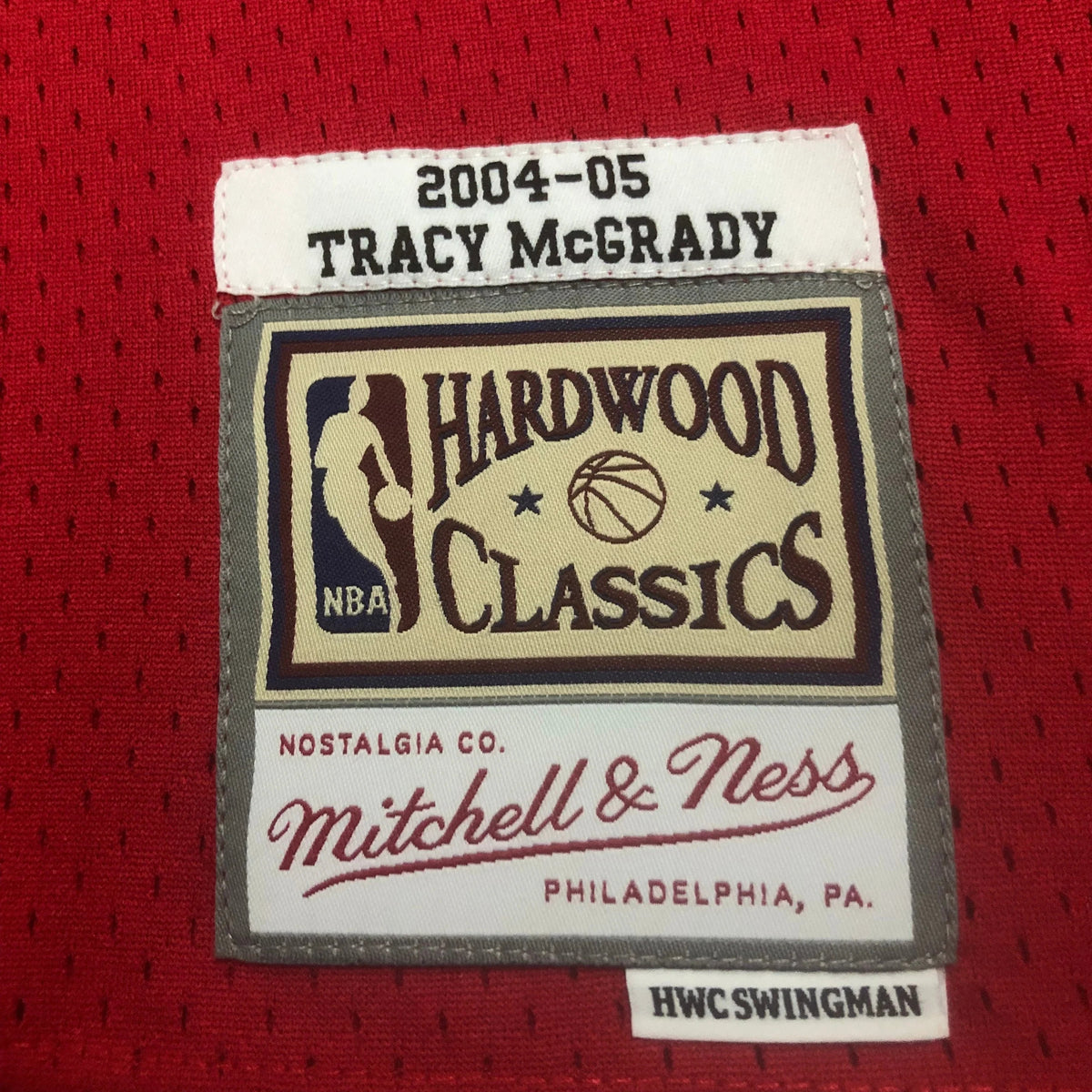 Regata Swingman Houston Rockets Mitchell & Ness Hardwood Classics 2004/05