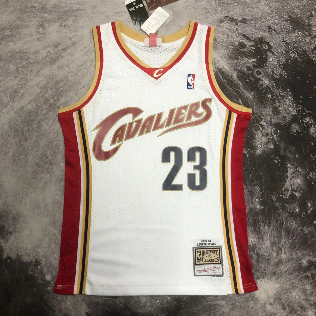 Regata Swingman Cleveland Cavaliers Mitchell & Ness Branca Hardwood Classics 2003/04