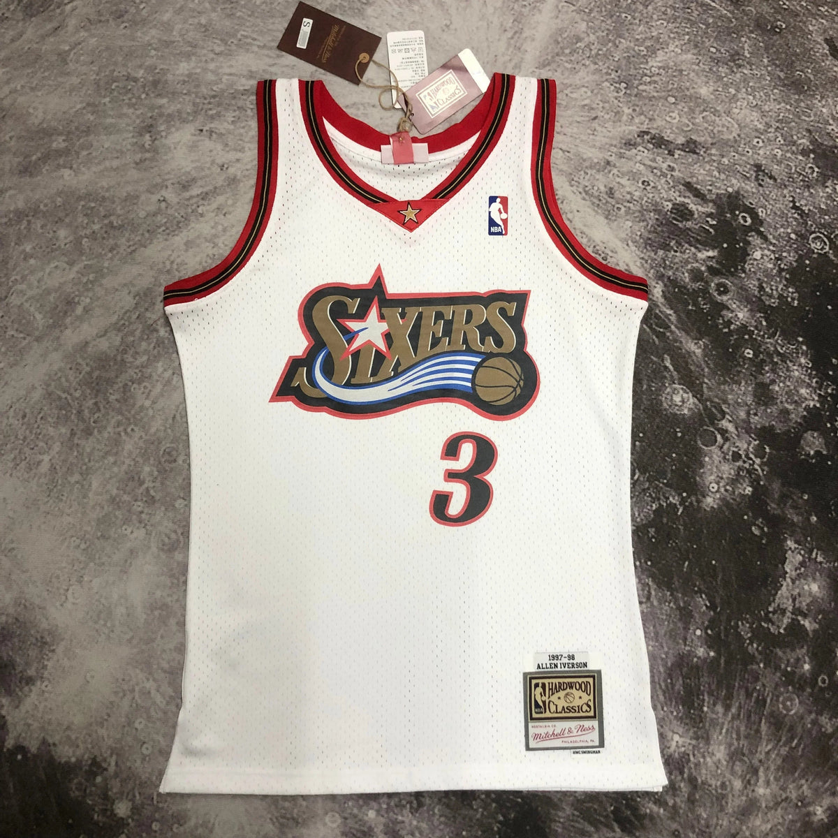 Regata Swingman Philadelphia 76ers Mitchell & Ness Hardwood Classics 1997/98