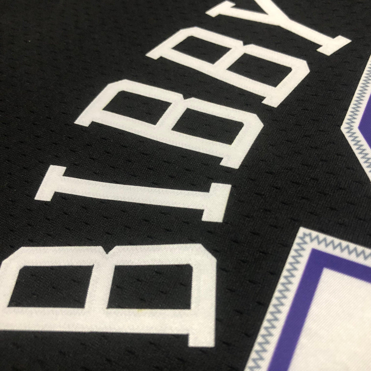 Regata Swingman Sacramento Kings Mitchell & Ness Hardwood Classics 2001/02 Preta