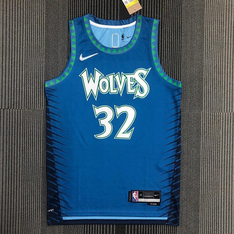 Regata Minnesota Timberwolves City Edition Diamante 75th