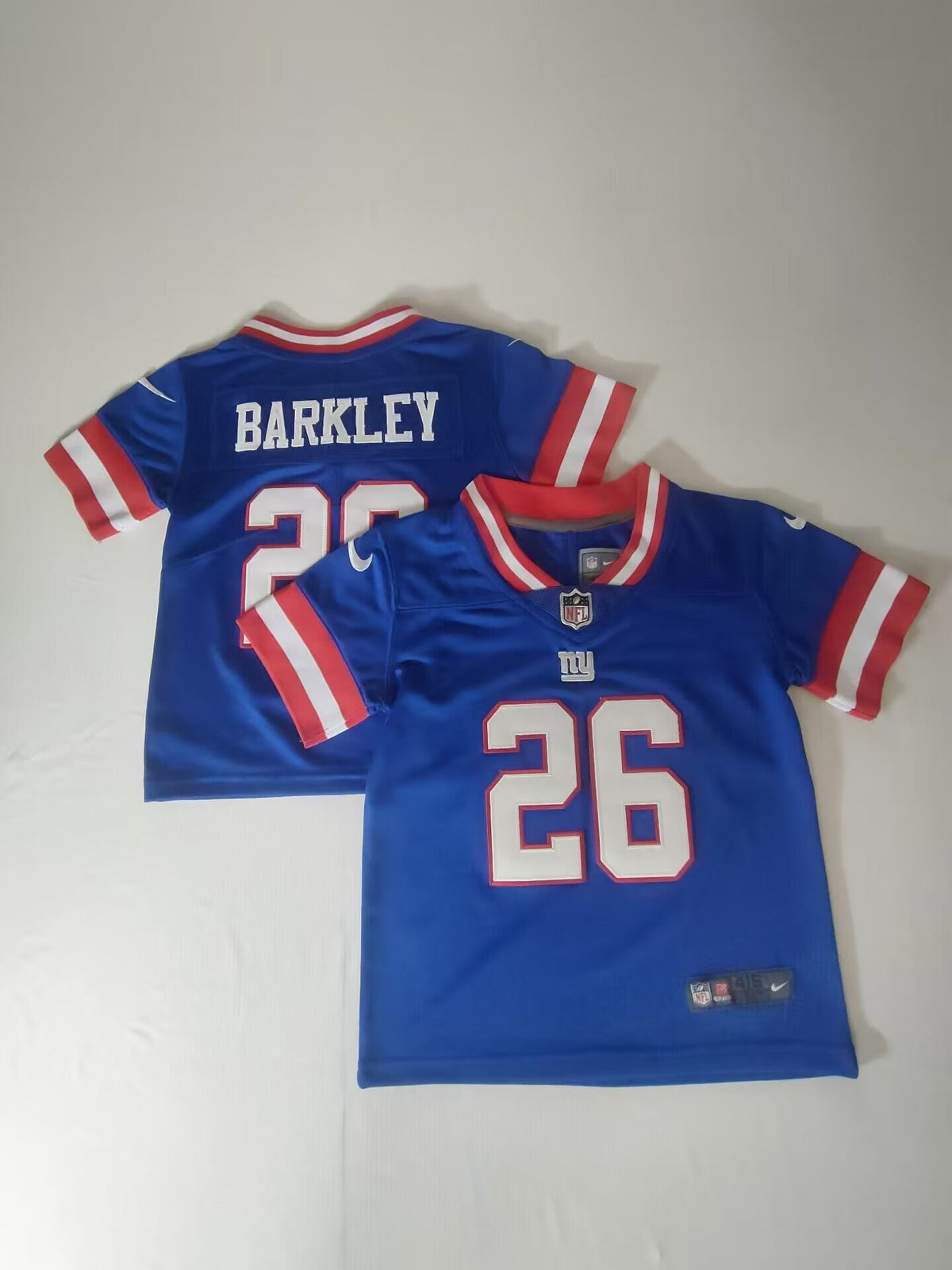 Camisa NFL Baby Jersey New York Giants Vapor Limited Azul Vermelha