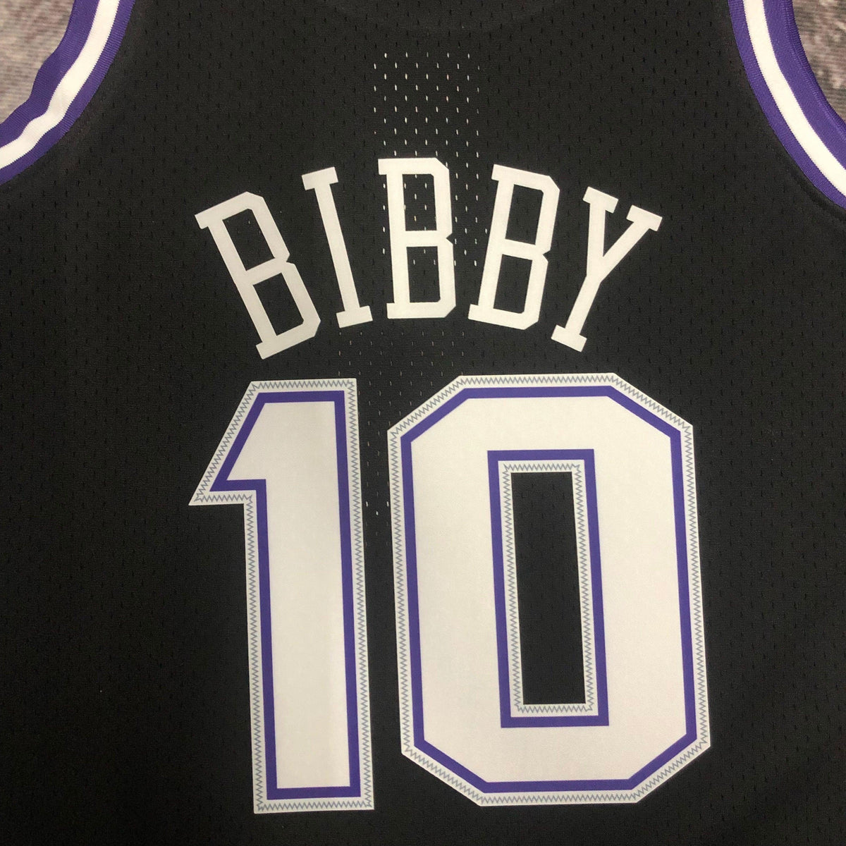 Regata Swingman Sacramento Kings Mitchell & Ness Hardwood Classics 2001/02 Preta