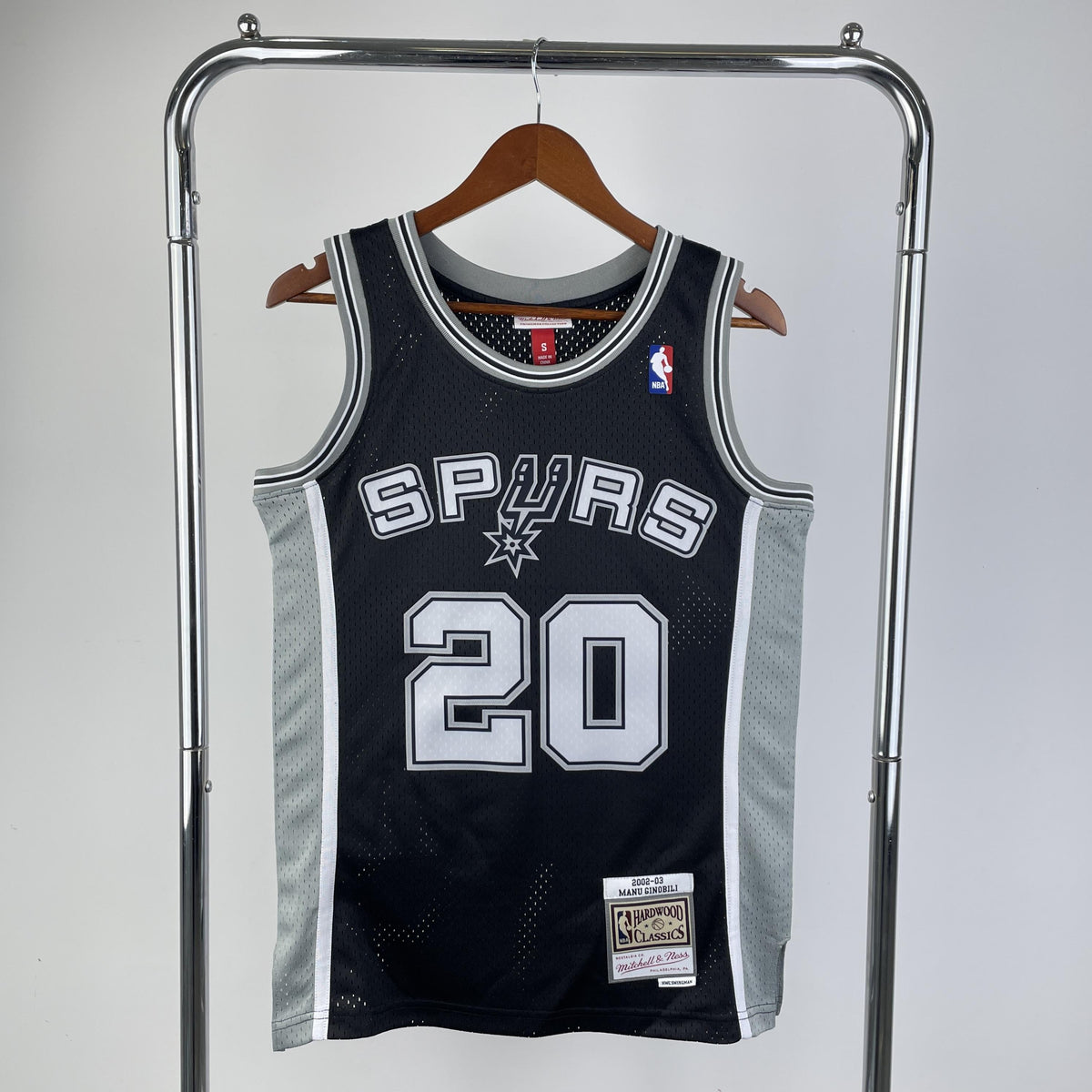 Regata Swingman San Antonio Spurs Mitchell & Ness Hardwood Classics 2002/03