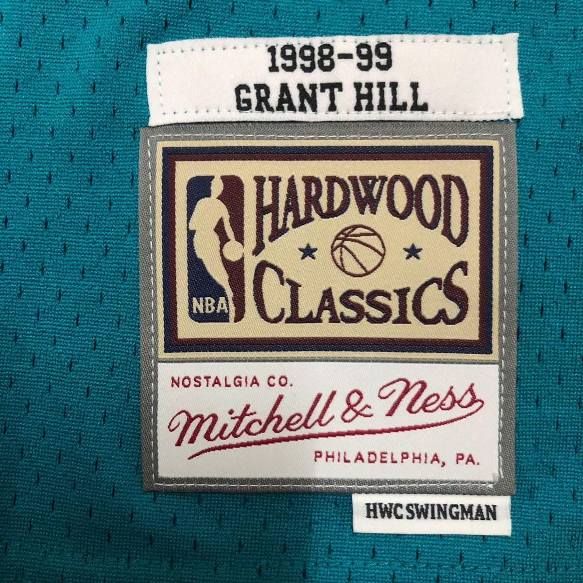 Jersey Regata Swingman Detroit Pistons Mitchell & Ness Hardwood Classics 1998/99