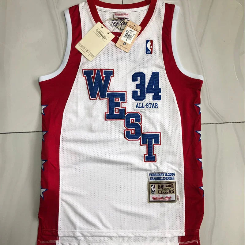 Regata Authentic Shaquille O'Neal All Star Mitchell & Ness Hardwood Classics 2004/05