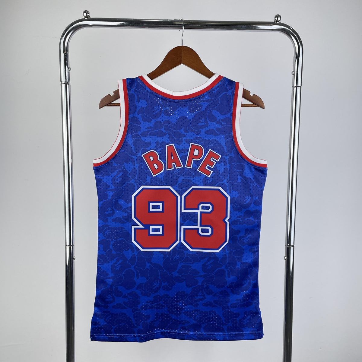 Regata Swingman BAPE X Brooklyn Nets Mitchell & Ness Hardwood Classics 1983