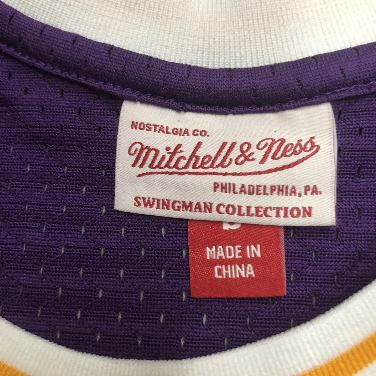 Regata Swingman Los Angeles Lakers Mitchell & Ness Hardwood Classics 1998/99