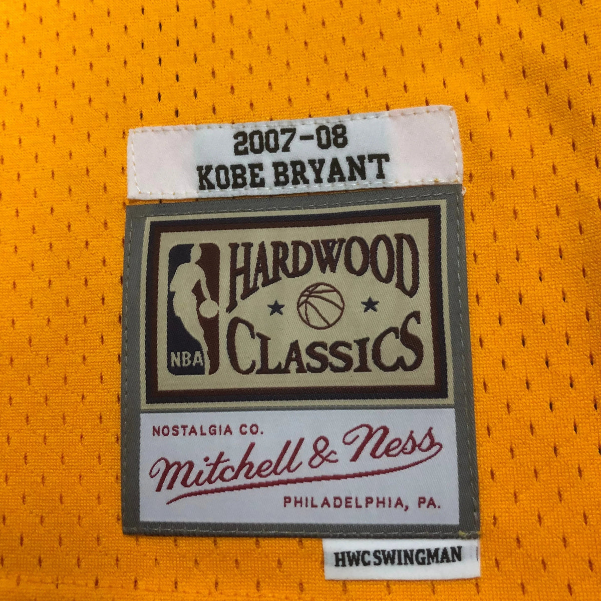 Regata Swingman Los Angeles Lakers Mitchell & Ness Hardwood Classics 2007/08