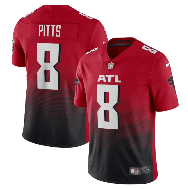 Camisa NFL Atlanta Falcons Vapor Limited Jersey Vermelha