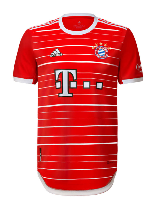 Camisa Bayern de Munique I 2022/2023 Adidas - Vermelha - Retrô