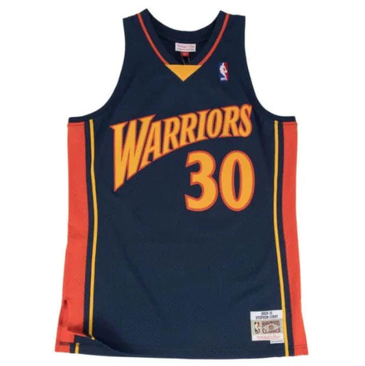 Regata Swingman Golden State Warriors Mitchell & Ness Azul Hardwood Classics 2009/10