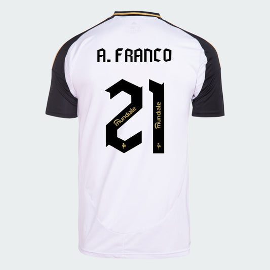 Camisa Adidas Atlético Mineiro 2025/26 II ALAN FRANCO N° 21