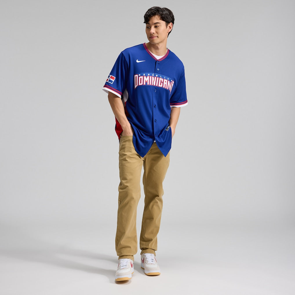 Jersey Beisebol República Dominicana WBC 2026 Azul