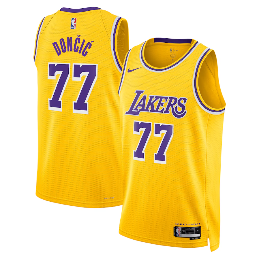 Camisa NBA Los Angeles Lakers Icon Edition Luka Dončić
