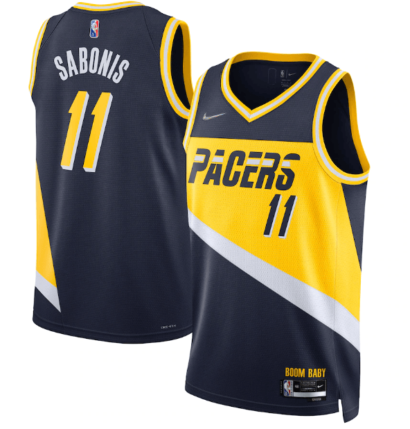 Regata Indiana Pacers City Edition Diamante 75th