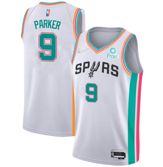 Regata San Antonio Spurs City Edition Diamante 75th