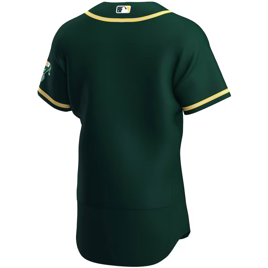Camisa MLB Oakland Athletics Jersey Verde Authentic