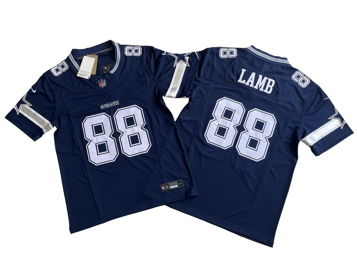 Camisa NFL Plus Size Jersey Dallas Cowboys Vapor F.U.S.E. Limited Jersey Azul